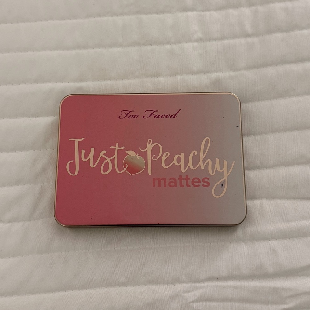 Too Faced Just Peachy Mattes Palette!